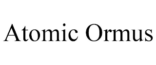 ATOMIC ORMUS