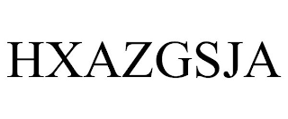 HXAZGSJA