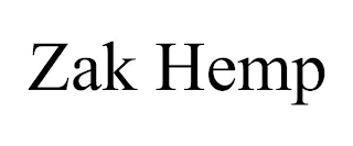 ZAK HEMP
