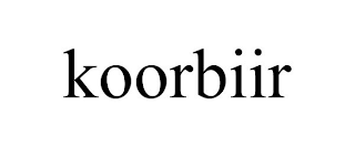 KOORBIIR