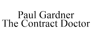 PAUL GARDNER THE CONTRACT DOCTOR