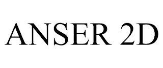ANSER 2D