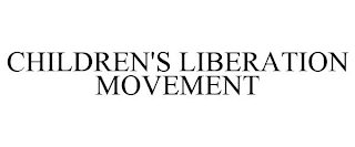 CHILDREN'S LIBERATION MOVEMENT