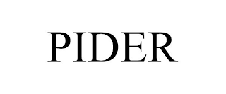 PIDER