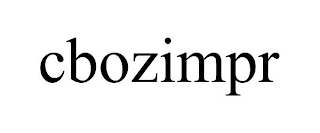 CBOZIMPR