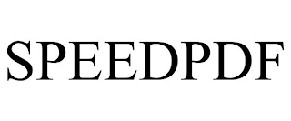 SPEEDPDF