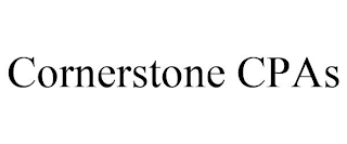 CORNERSTONE CPAS