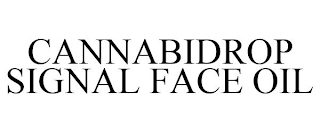 CANNABIDROP SIGNAL FACE OIL