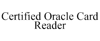 CERTIFIED ORACLE CARD READER