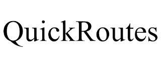 QUICKROUTES