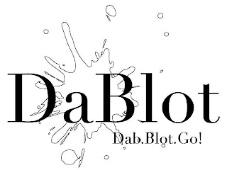 "DABLOT", "DAB. BLOT. GO!"