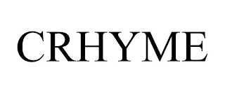 CRHYME