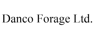 DANCO FORAGE LTD.