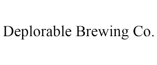 DEPLORABLE BREWING CO.