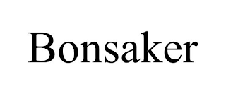 BONSAKER