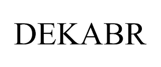 DEKABR