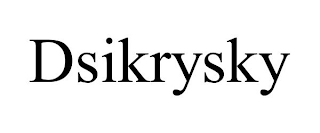 DSIKRYSKY