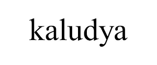 KALUDYA