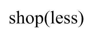 SHOP(LESS)