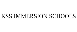 KSS IMMERSION SCHOOLS