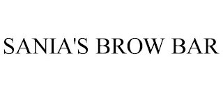 SANIA'S BROW BAR