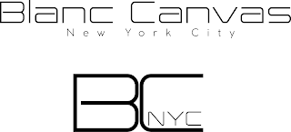 BLANC CANVAS NEW YORK CITY BC NYC