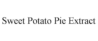 SWEET POTATO PIE EXTRACT