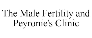 THE MALE FERTILITY AND PEYRONIE'S CLINIC