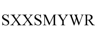 SXXSMYWR