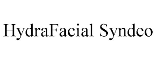 HYDRAFACIAL SYNDEO