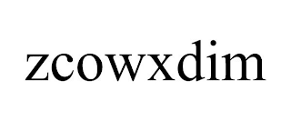 ZCOWXDIM