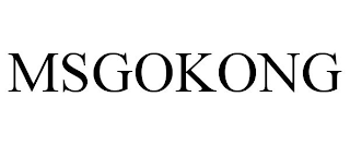 MSGOKONG