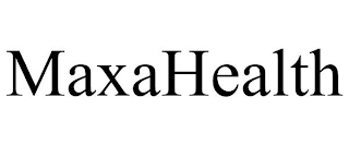 MAXAHEALTH