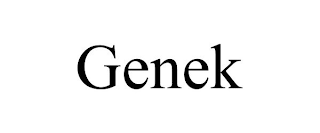 GENEK