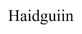 HAIDGUIIN