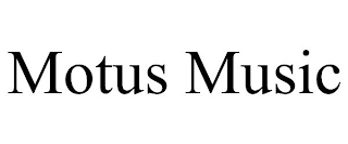 MOTUS MUSIC