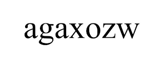 AGAXOZW