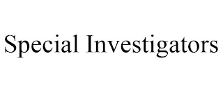 SPECIAL INVESTIGATORS