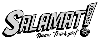 SALAMAT COOKIES! MEANS "THANK YOU!"