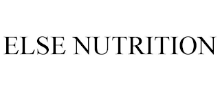 ELSE NUTRITION