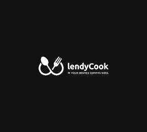 LENDYCOOK IN YOUR DESIRED SERVING SIZES