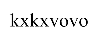 KXKXVOVO