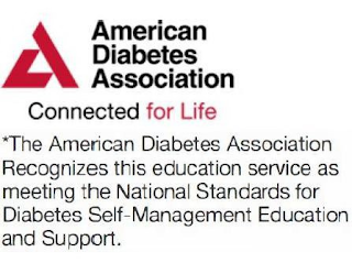 A AMERICAN DIABETES ASSOCIATION CONNECTED FOR LIFE *THE AMERICAN DIABETES ASSOCIATION RECOGNIZES THIS EDUCATION SERVICE AS MEETING THE NATIONAL STANDARDS FOR DIABETES SELF-MANAGEMENT EDUCATION AND SUPPORT.