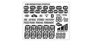 I/M MONITOR STATUS