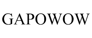 GAPOWOW