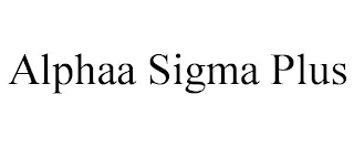 ALPHAA SIGMA PLUS