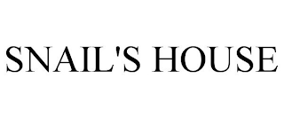 SNAIL'S HOUSE