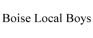 BOISE LOCAL BOYS
