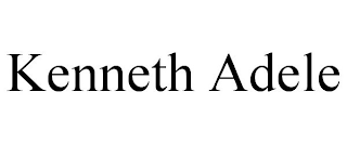 KENNETH ADELE