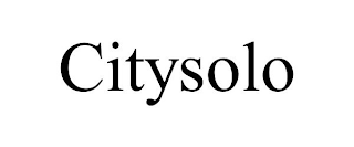 CITYSOLO